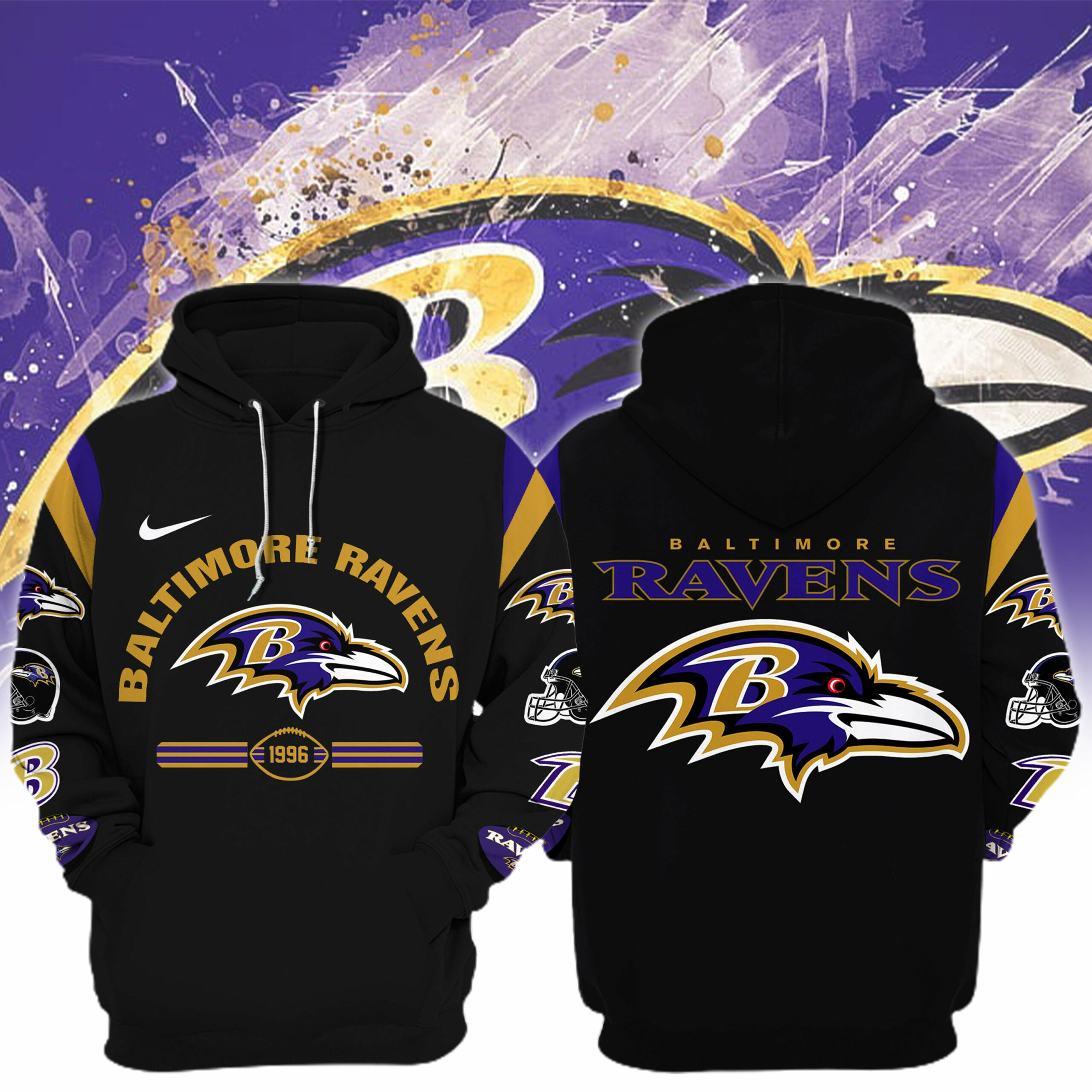 Baltimore Ravens Hoodie  03