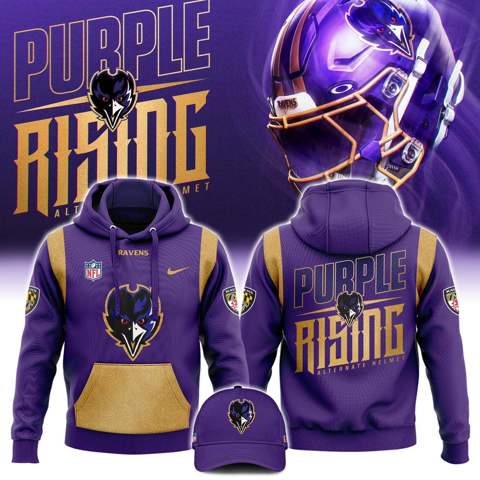 Baltimore Ravens Veterans Day Hoodie  