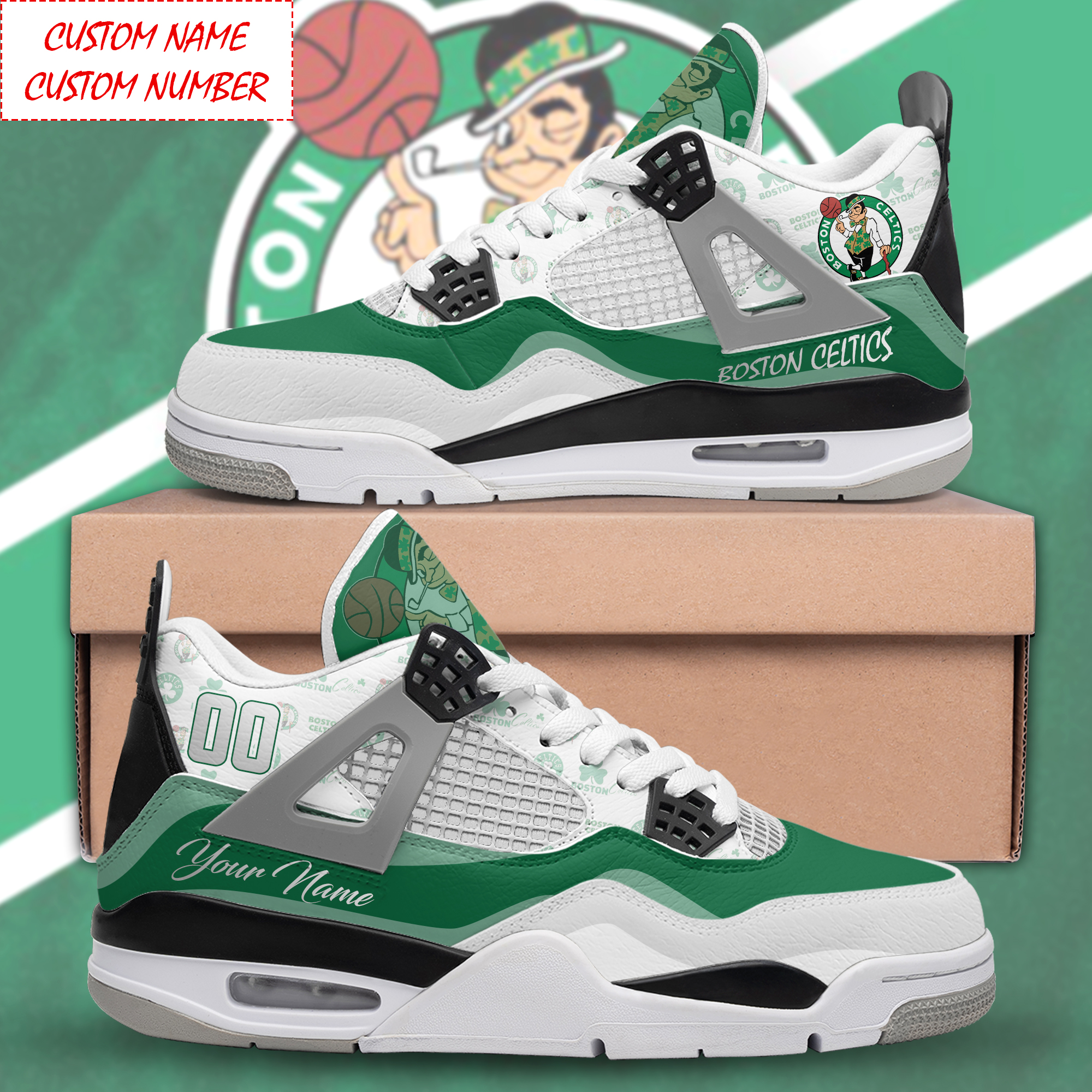 Boston College    Personalized Shoes  