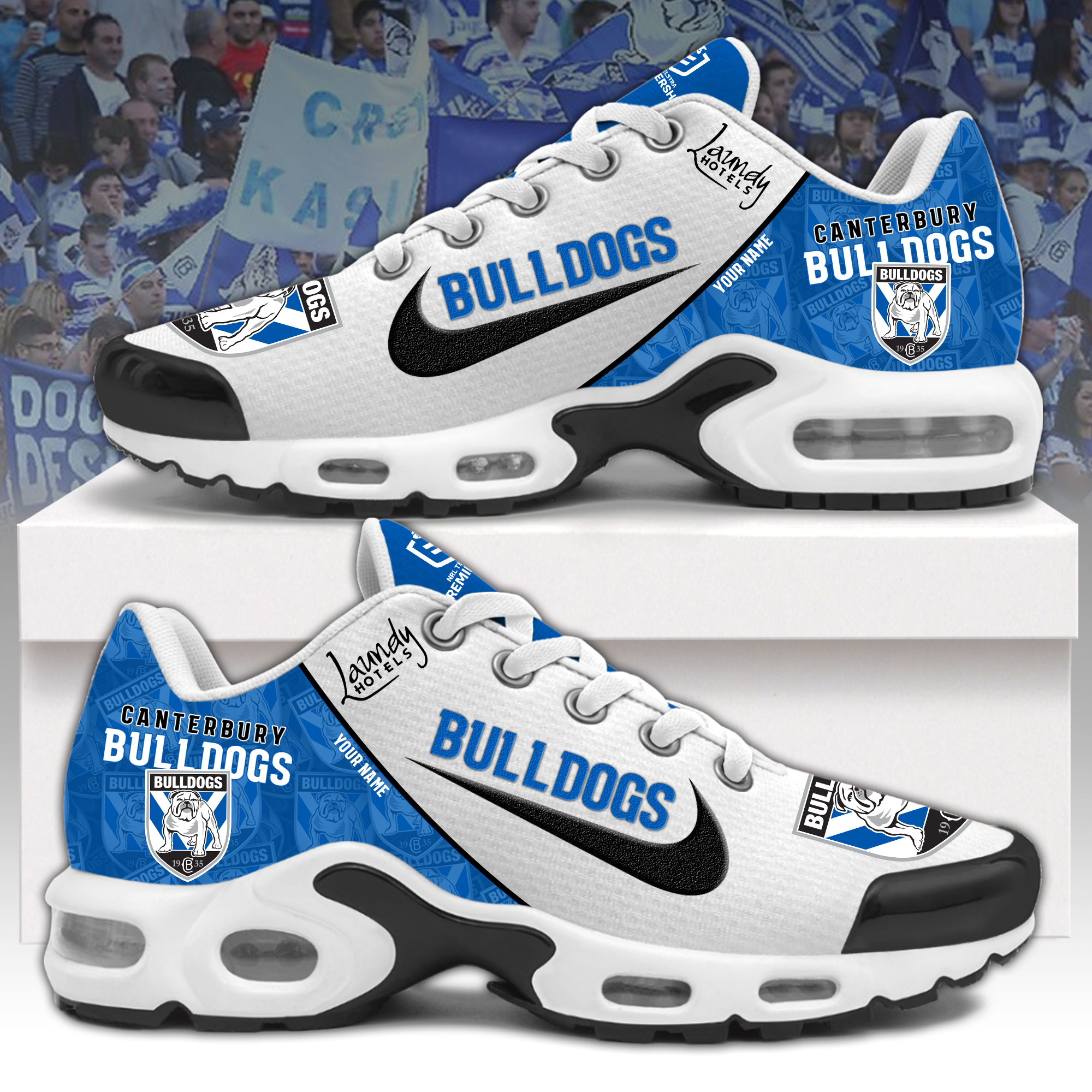 Canterbury-Bankstown Bulldogs Personalized Shoes  