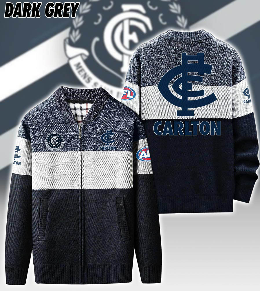Carlton Blues Black Fashion Watch Custom Your Name V1