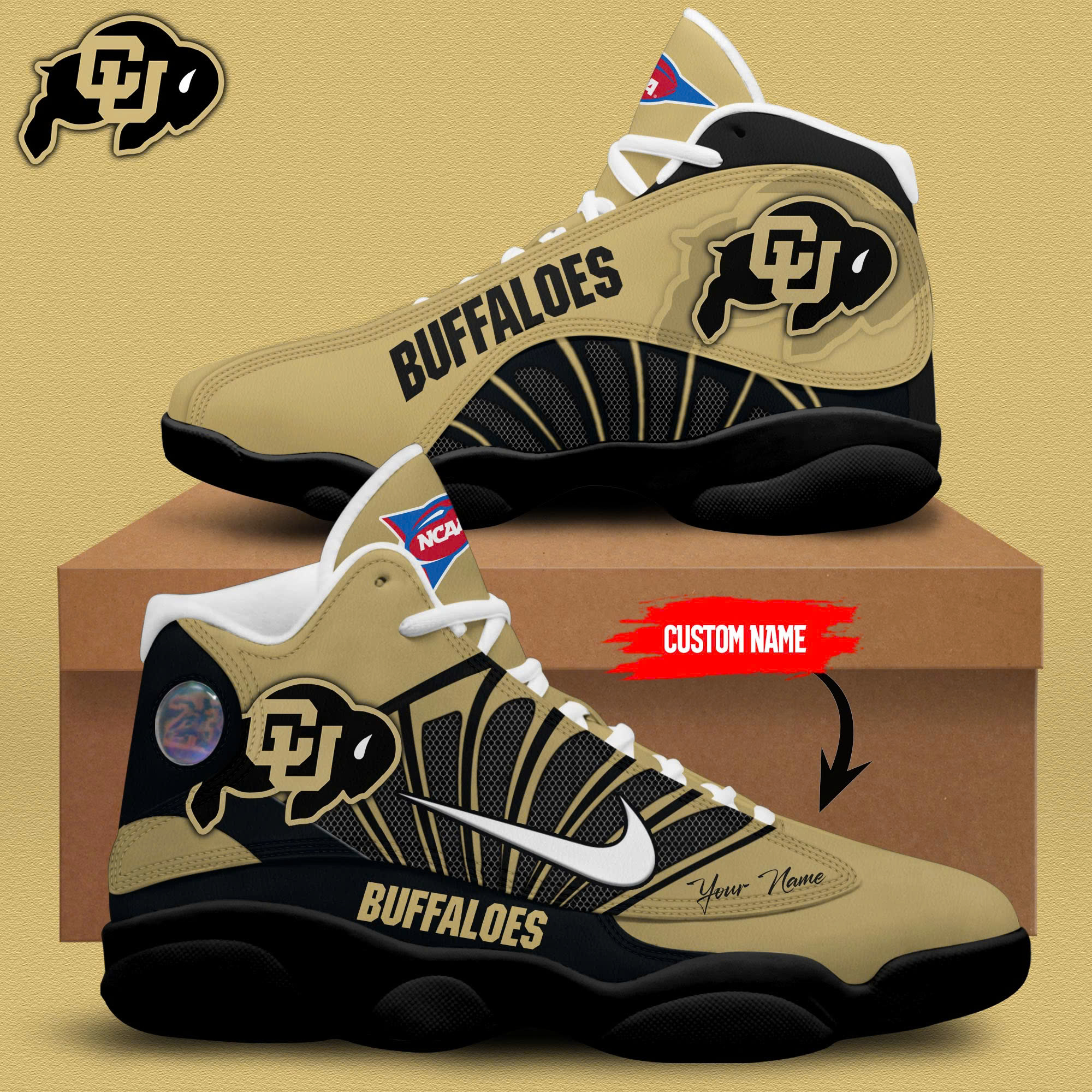 Colorado Buffaloes  Air Max Plus Sneakers   #3