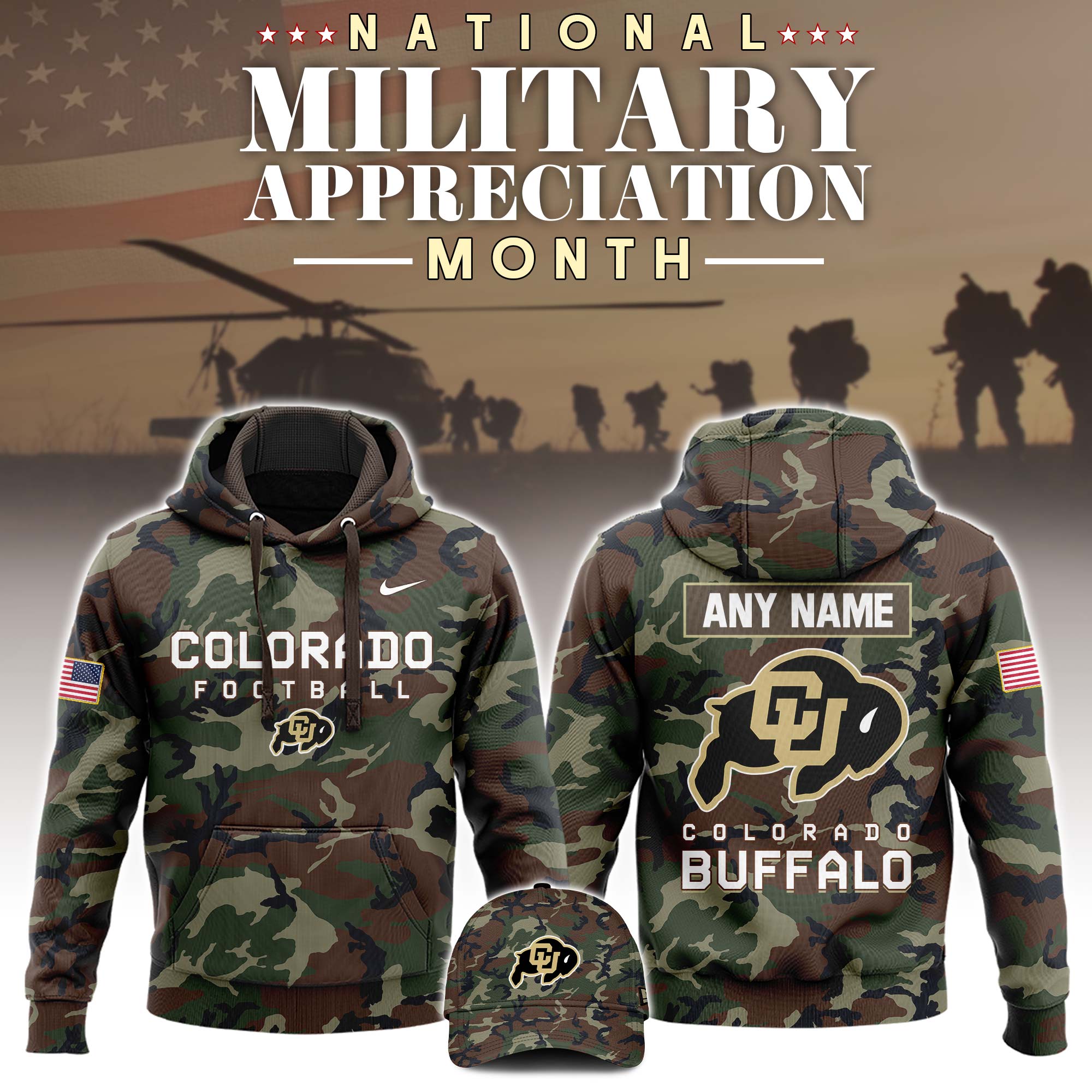 Colorado Buffaloes  Hoodie