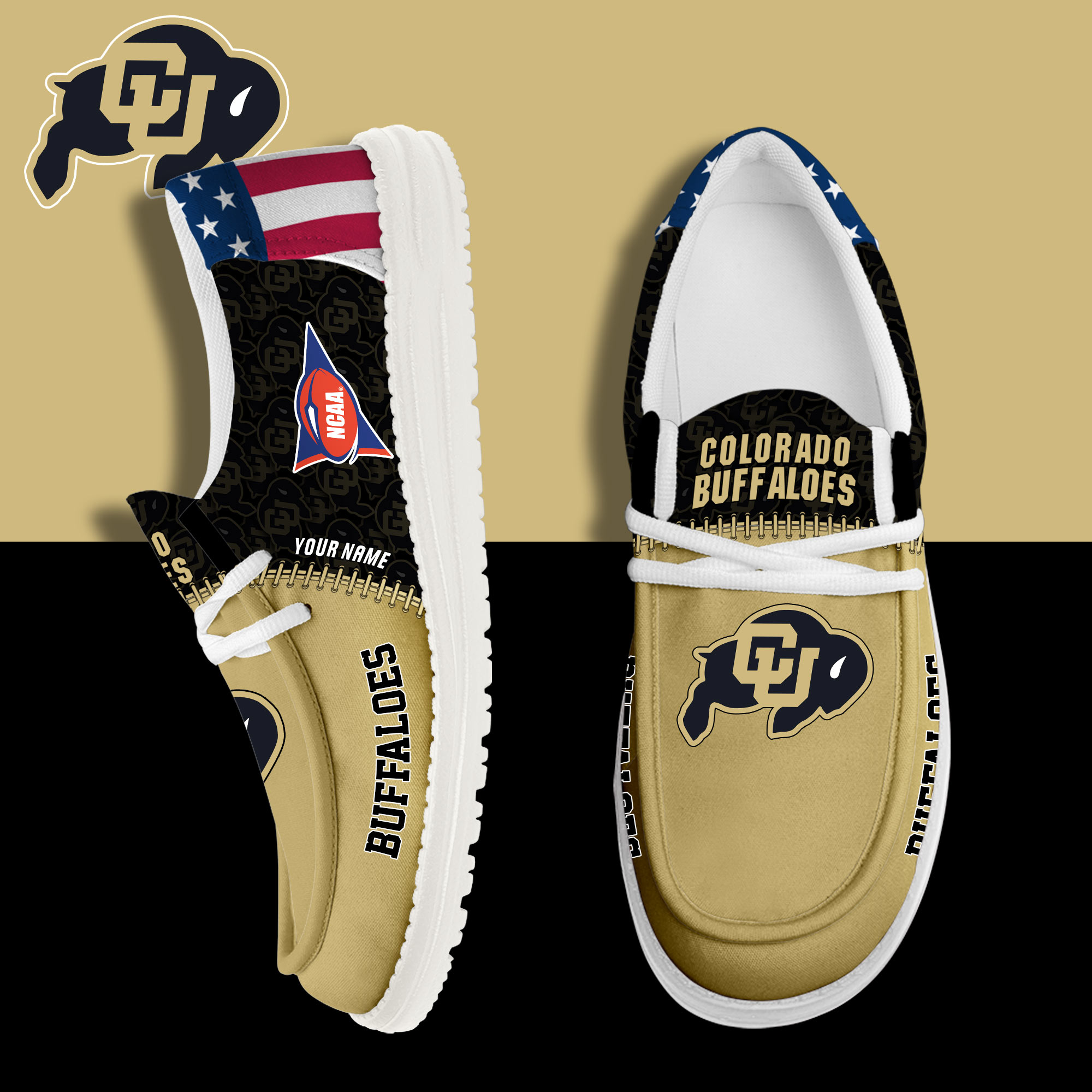 Colorado Buffaloes     Heydude Shoes
