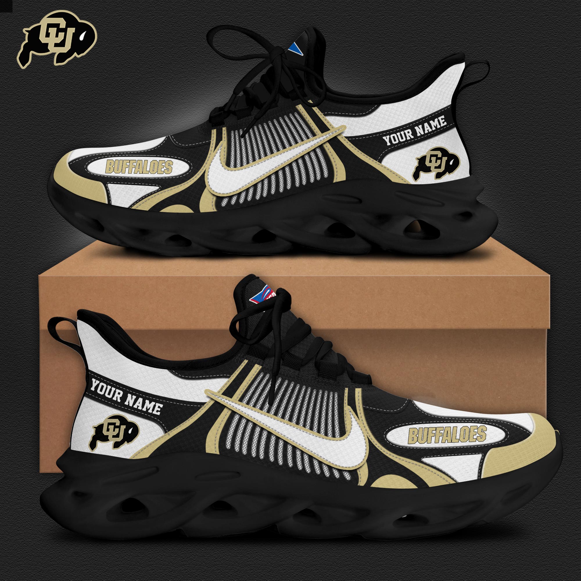 Colorado Buffaloes  Sneakers   #2