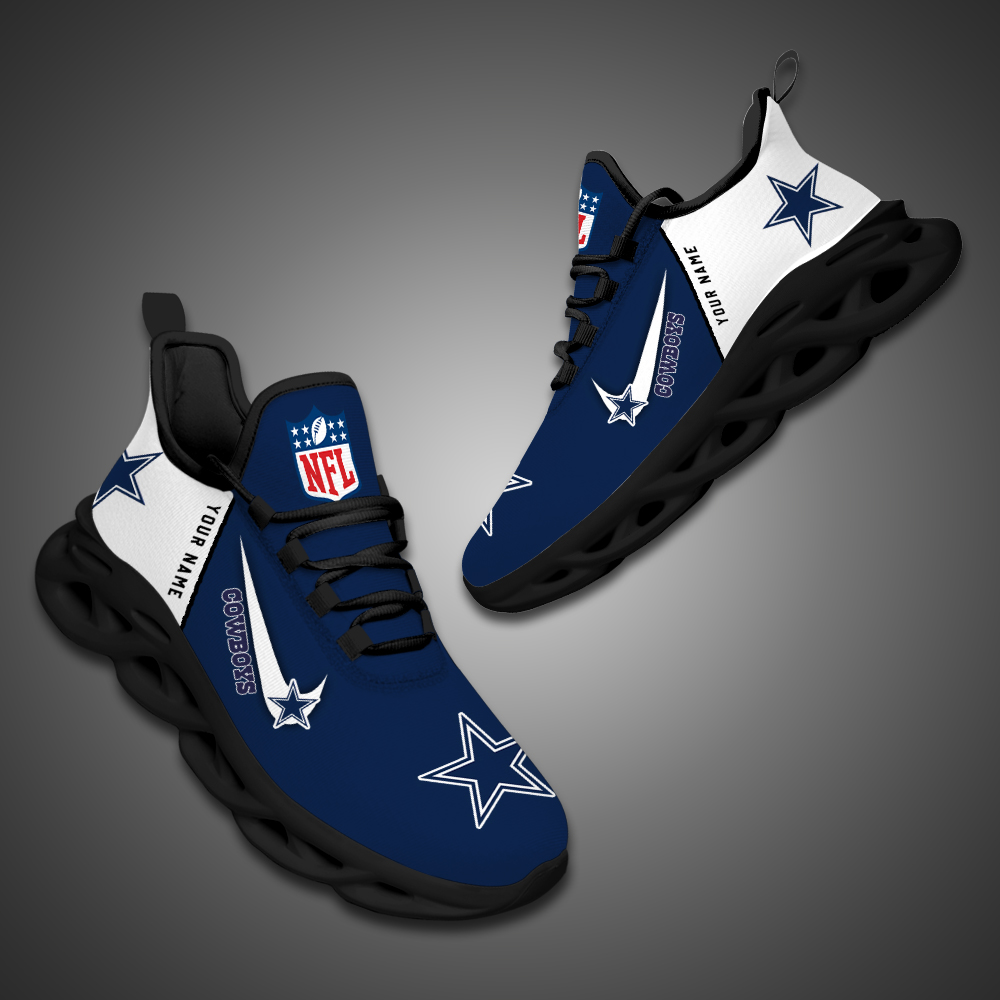 Dallas Cowboy Personalized Shoes 01