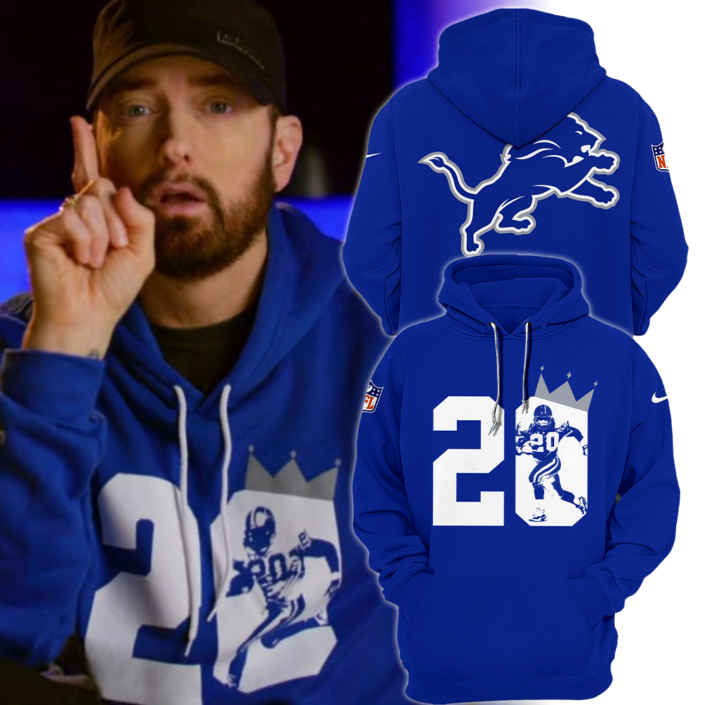 Eminem x Detroit Lions Hoodie  