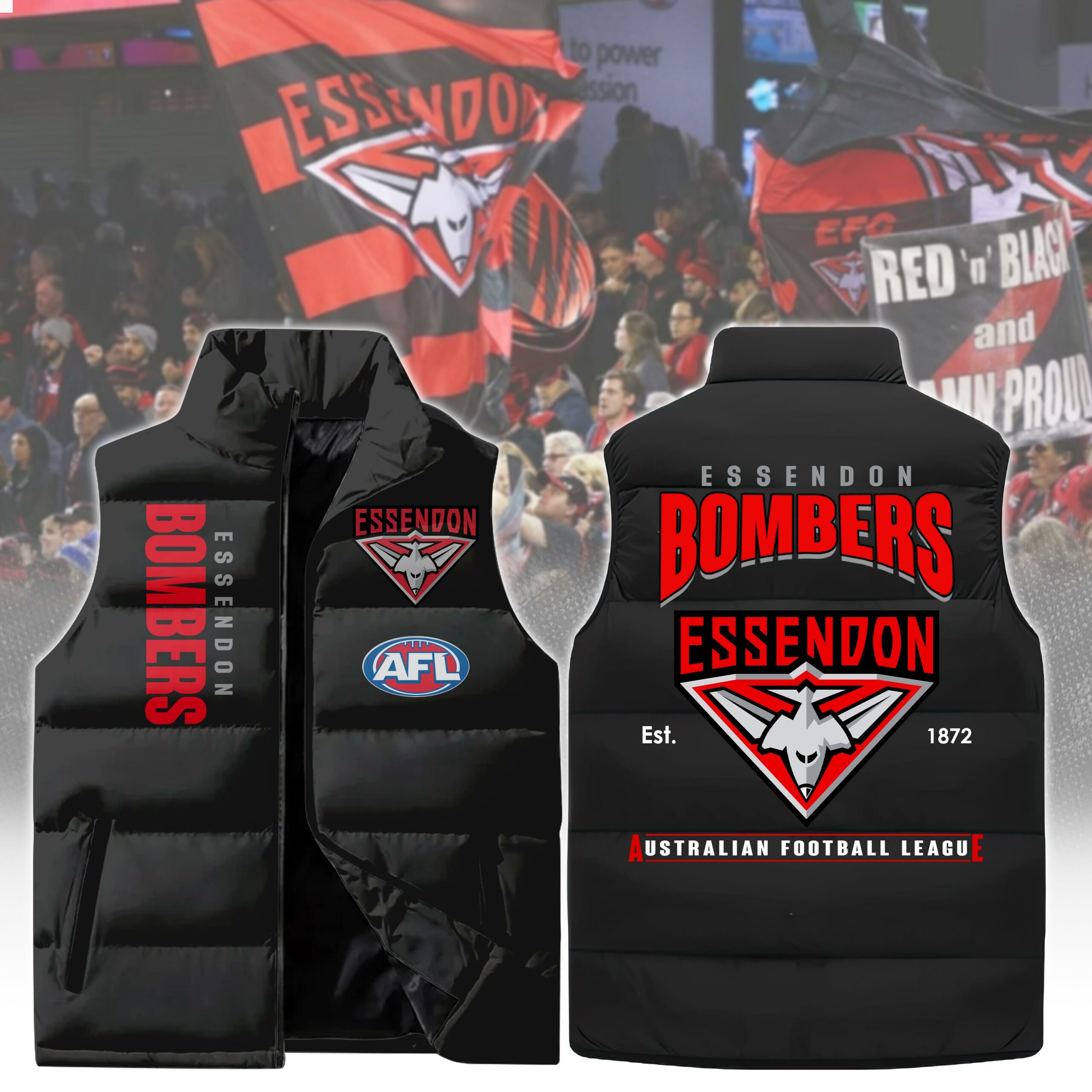 Essendon Bombers AFL x Anzac Day   Tshirt 2025