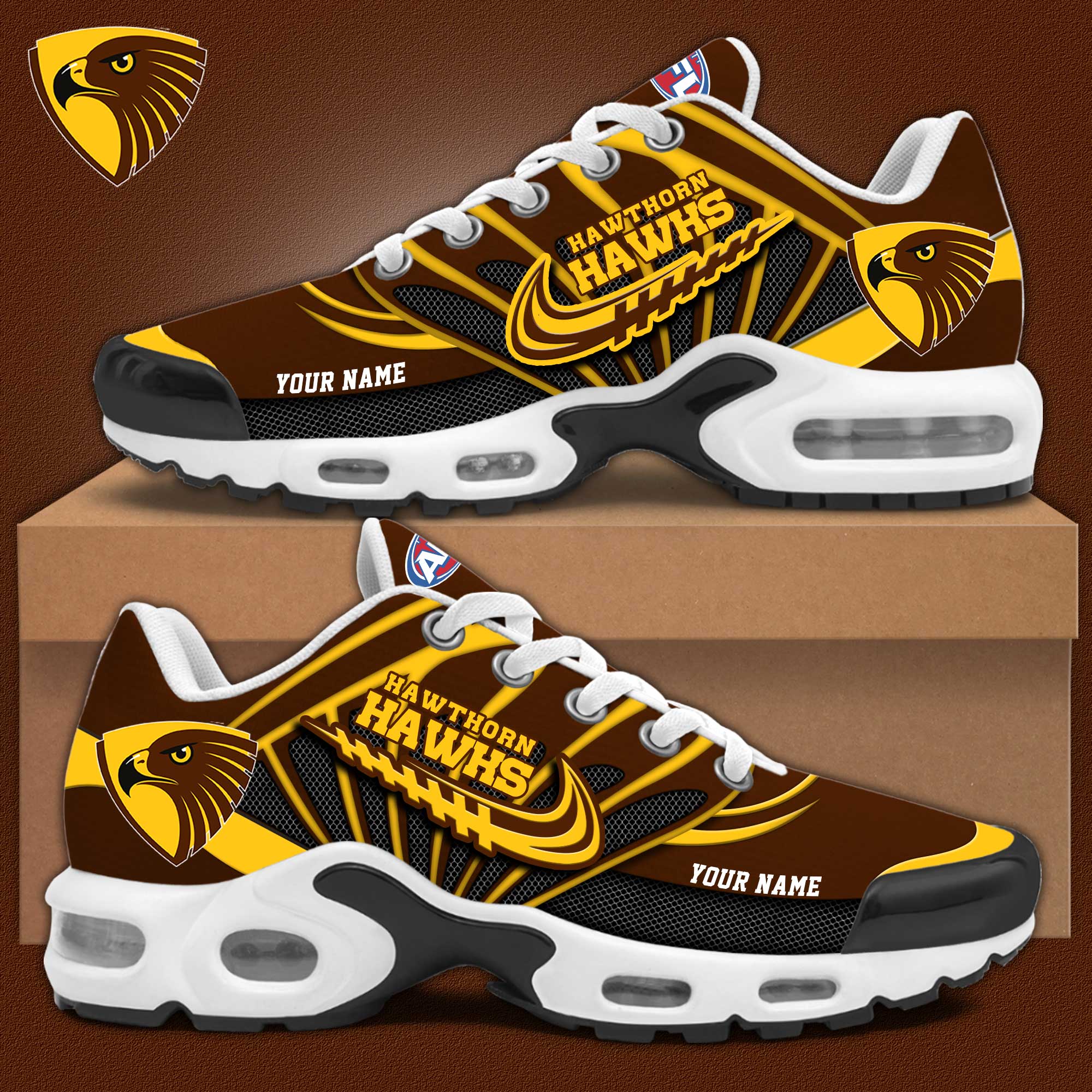 Hawthorn Hawk Personalized Max Soul Shoes