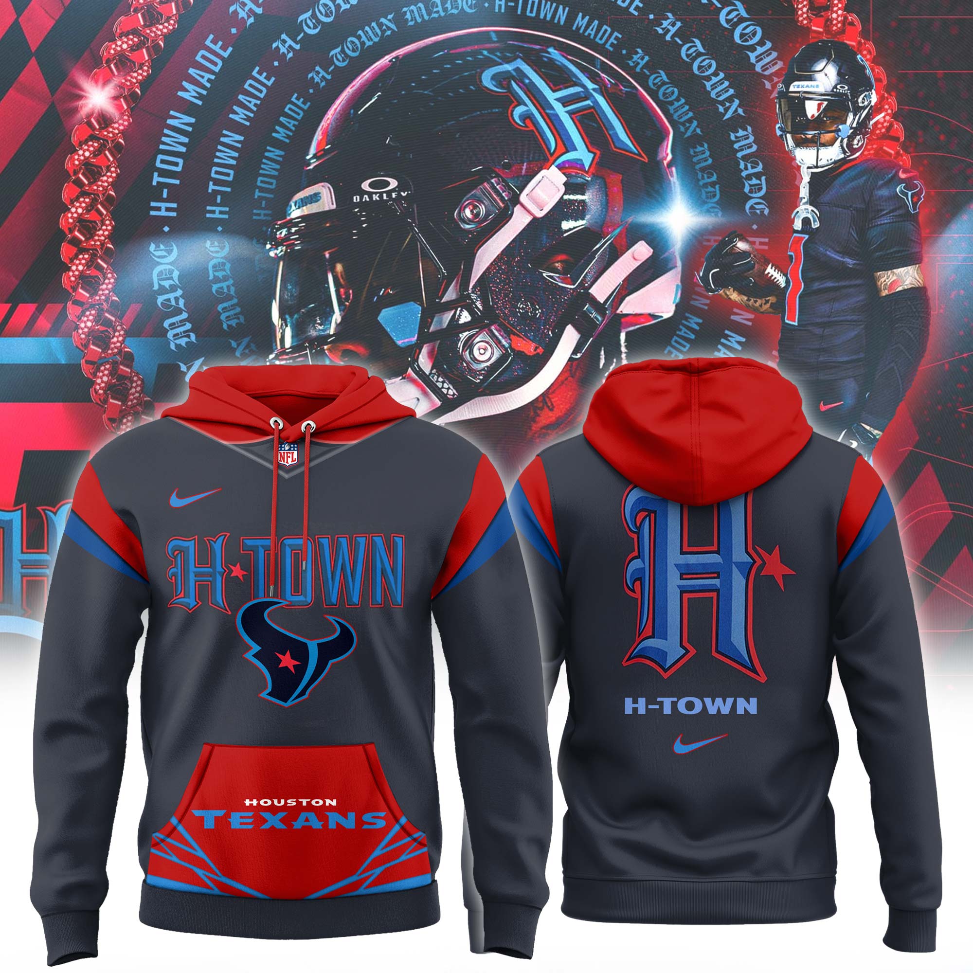 Houston Texans Crucial Catch Hoodie  