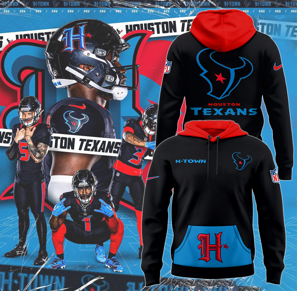 HTown Blue Houston Texans Alternate Game Hoodie