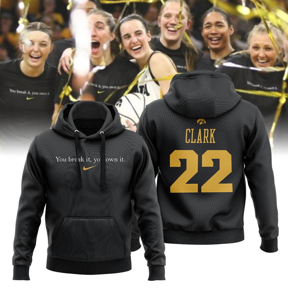 Iowa Hawkeyes Caitlin Clark Record Breaking Tee HOODIE