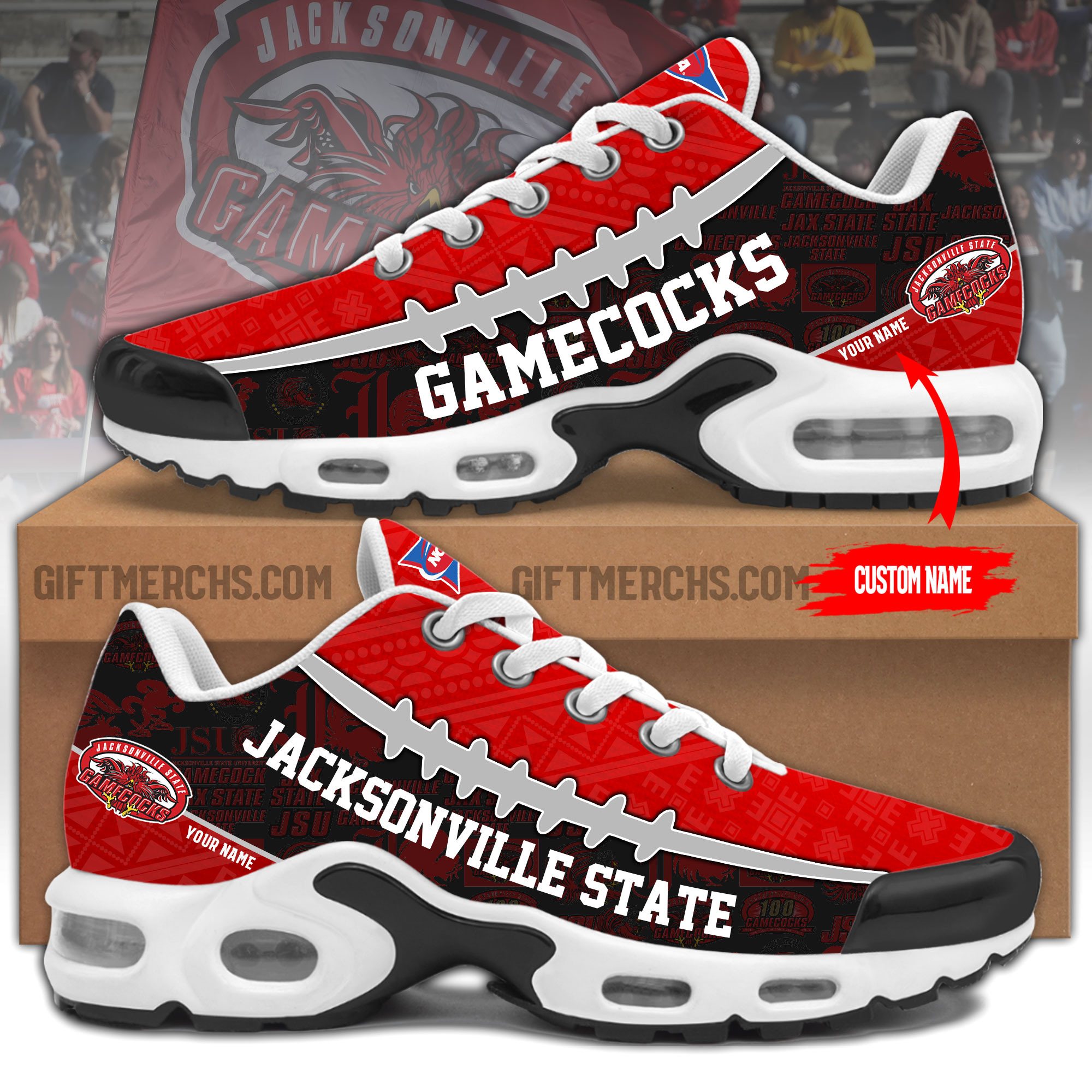 James Madison Dukes Personalized Shoes  