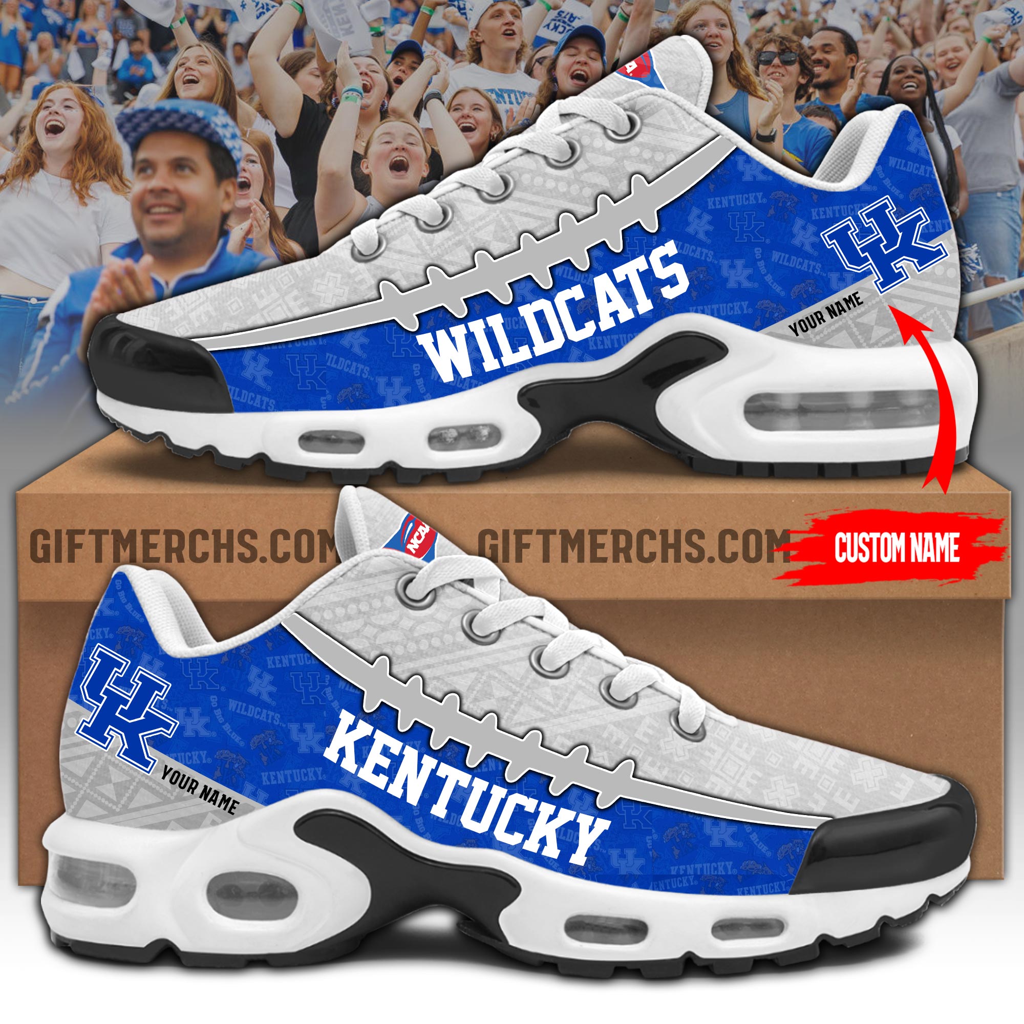 Kentucky Wildcats Puffer Jacket Set  