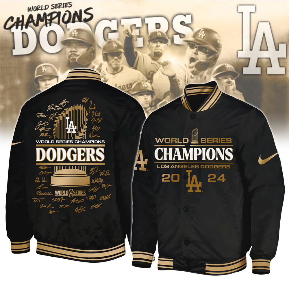 Los Angeles Dodgers  Champions WorldSeries Pullover Hoodie v3