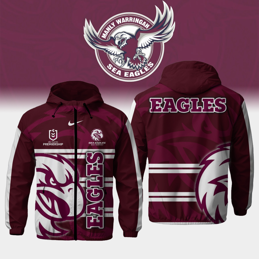 Manly Sea Eagles   x Anzac Day   Tshirt 2025