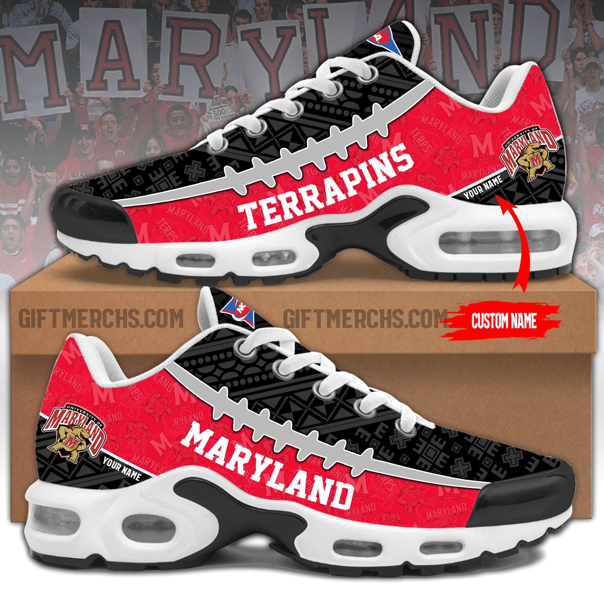 Massachusetts Minute Personalized Shoes  