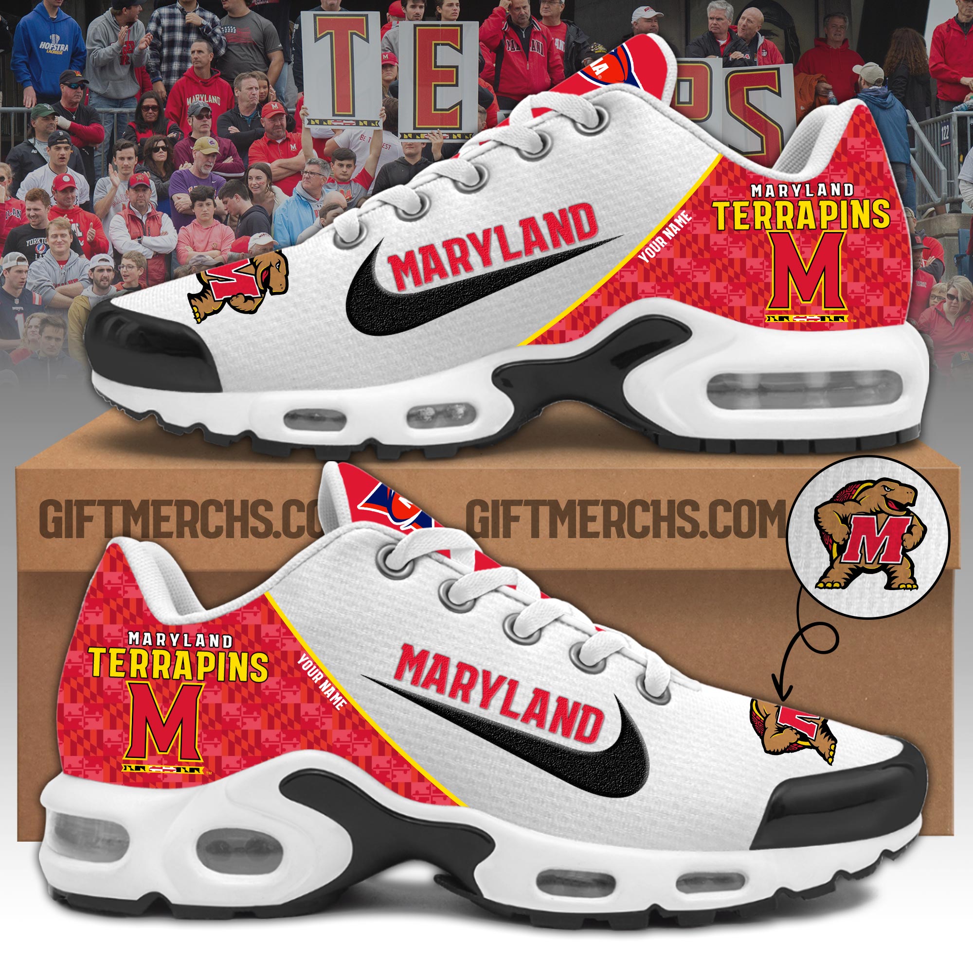 Maryland Personalized Shoes  