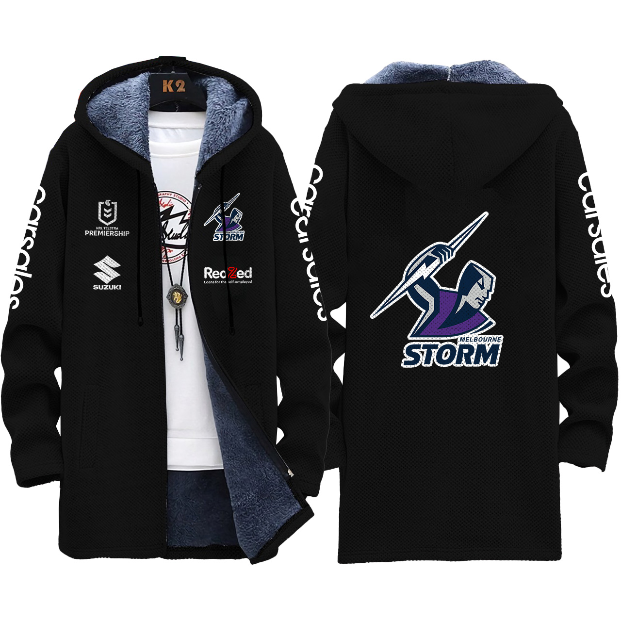 Melbourne Storm-  Fleece Wind Jacket