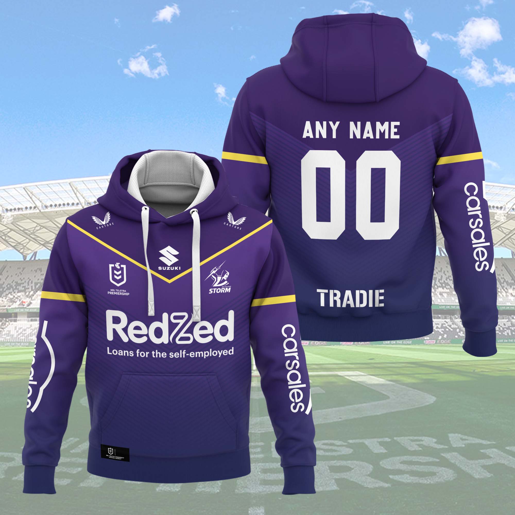 Melbourne Storm-  Personalized 3D Shirt