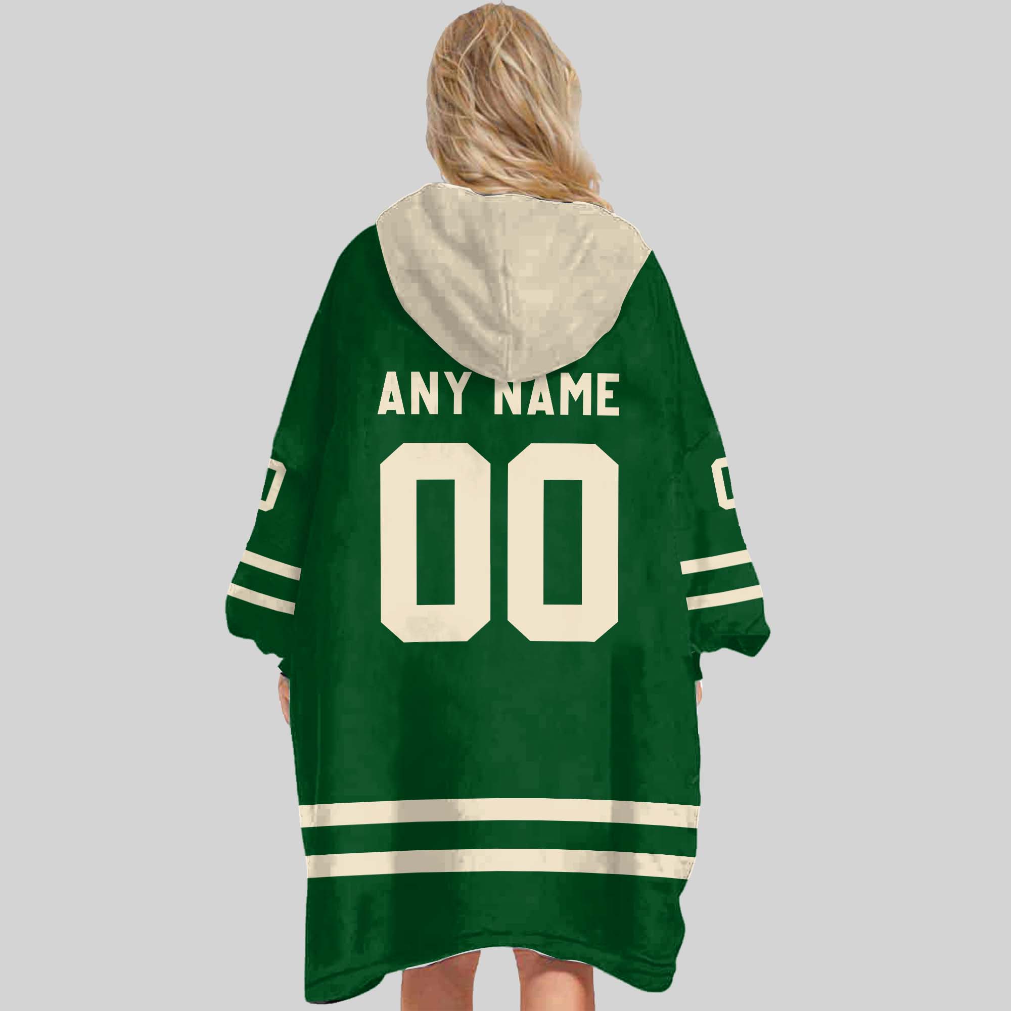Milwaukee Bucks Personalized oodie blanket hoodie snuggie hoodies 