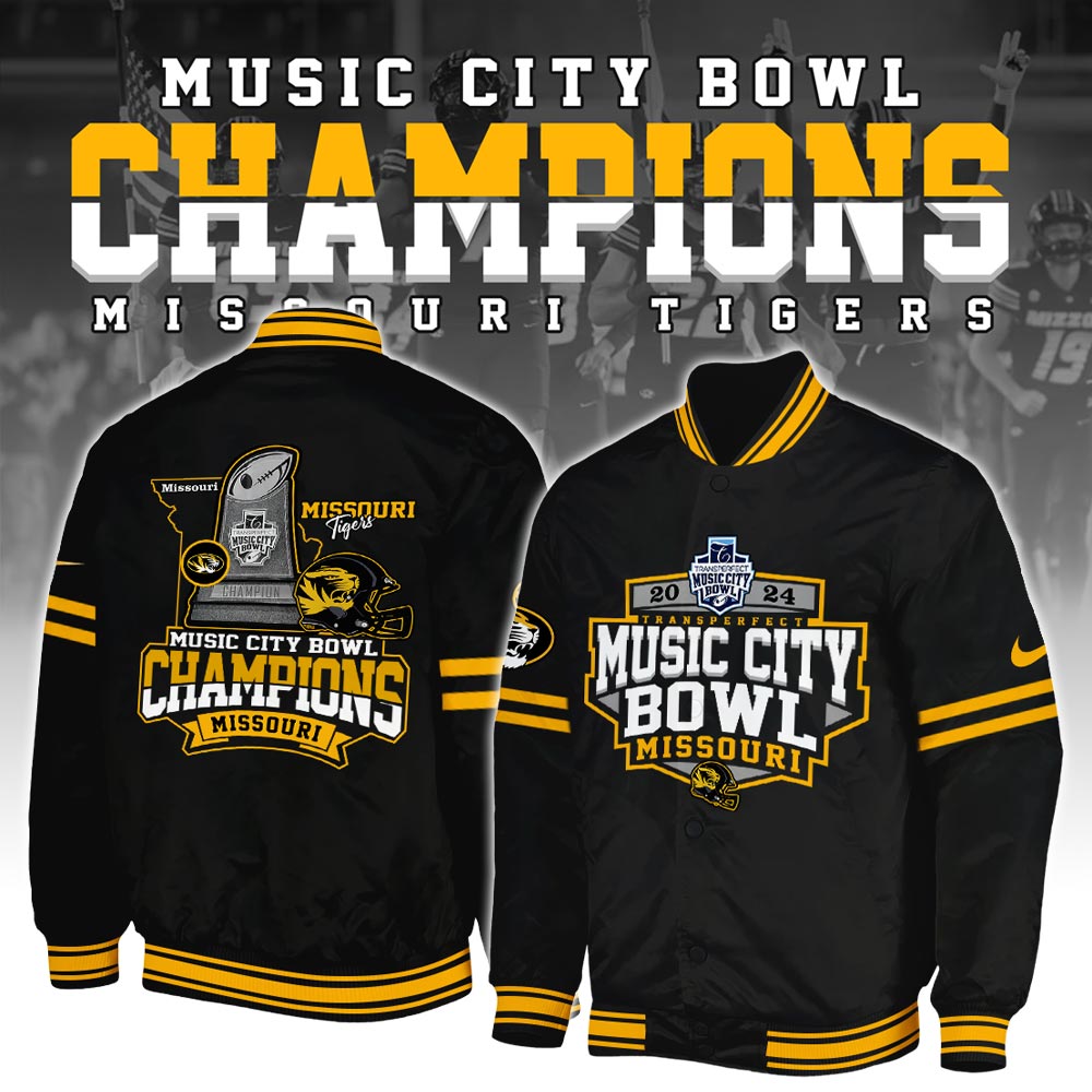 Missouri Tigers    Music City Bowl Champions   Hoodie 2025