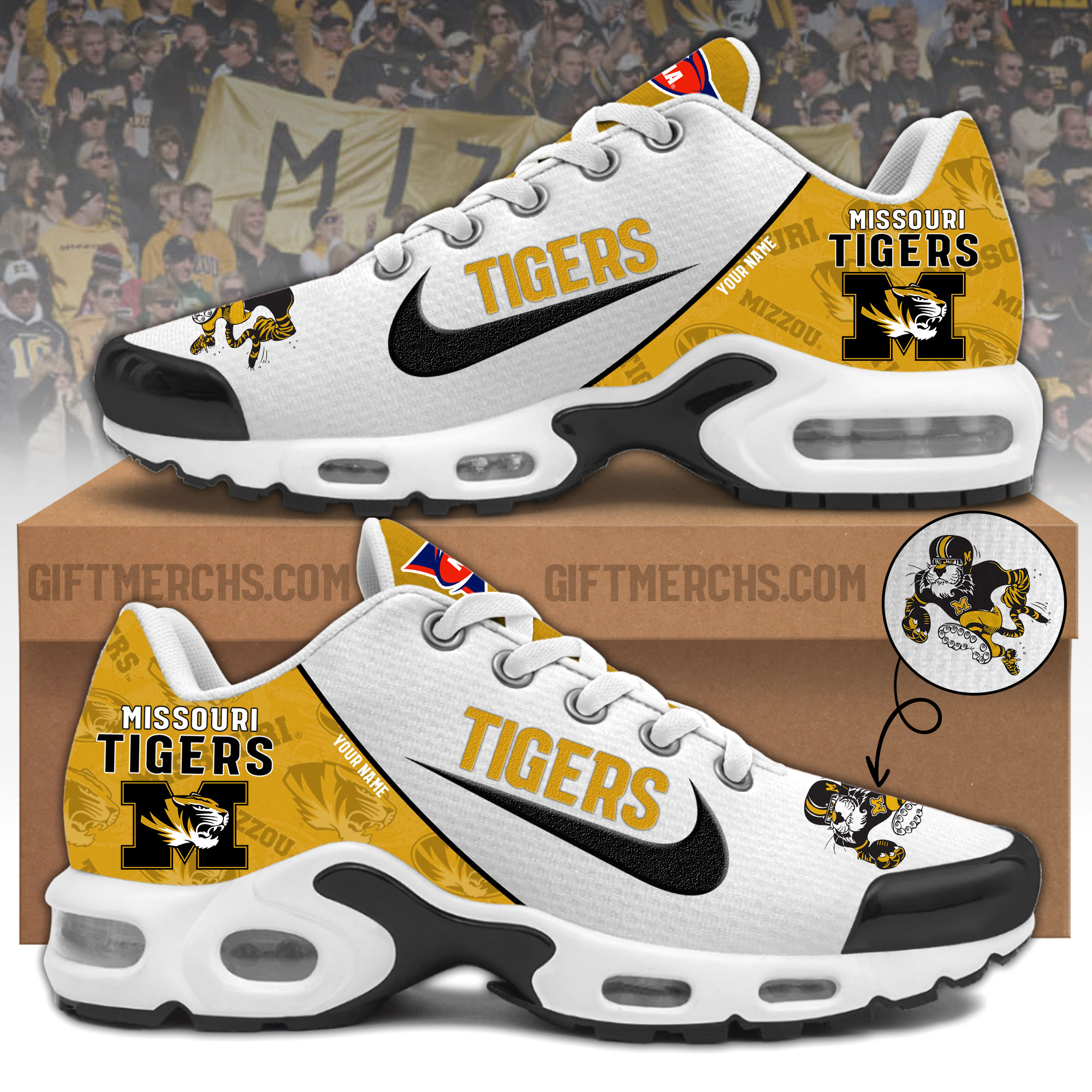 Mizzou Football  Military Appreciation Club Hoodie