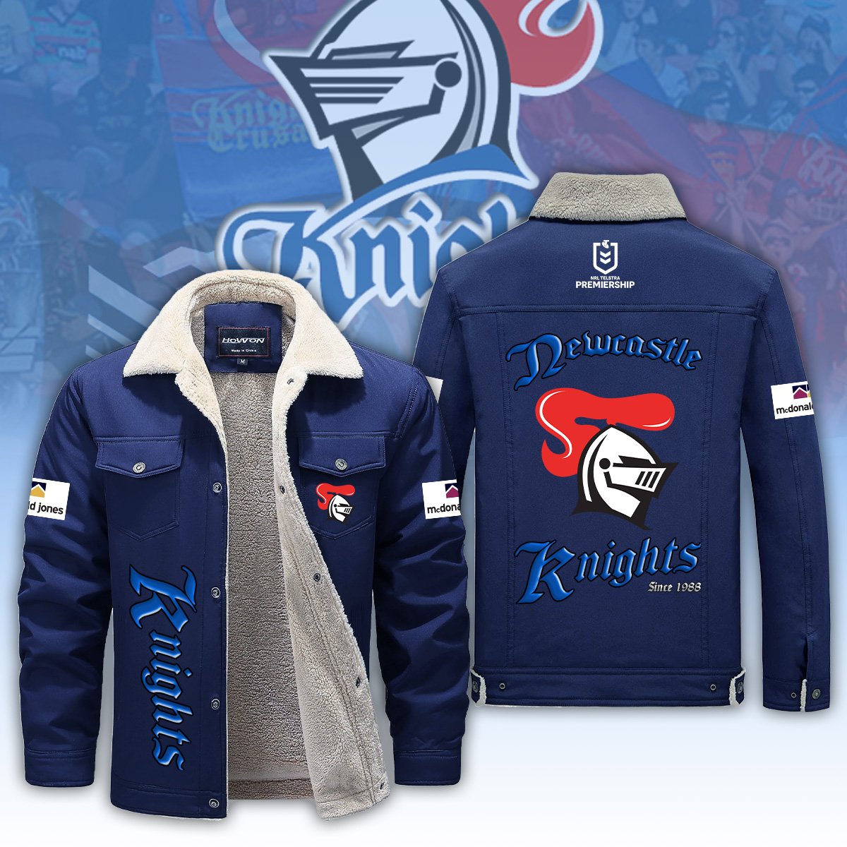 Newcastle Knights   x Anzac Day   Tshirt 2025