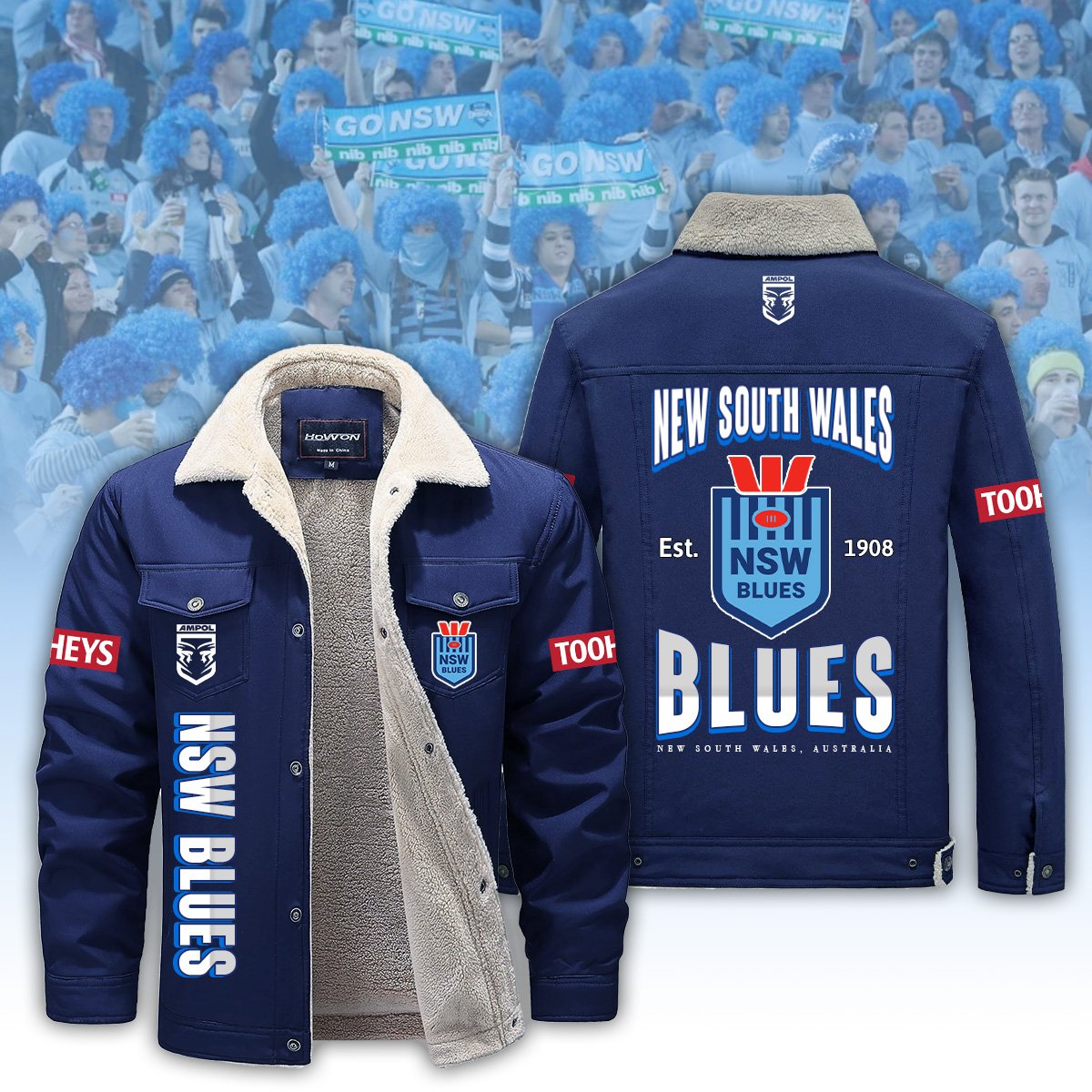 NSW Blues  Fleece Casual  