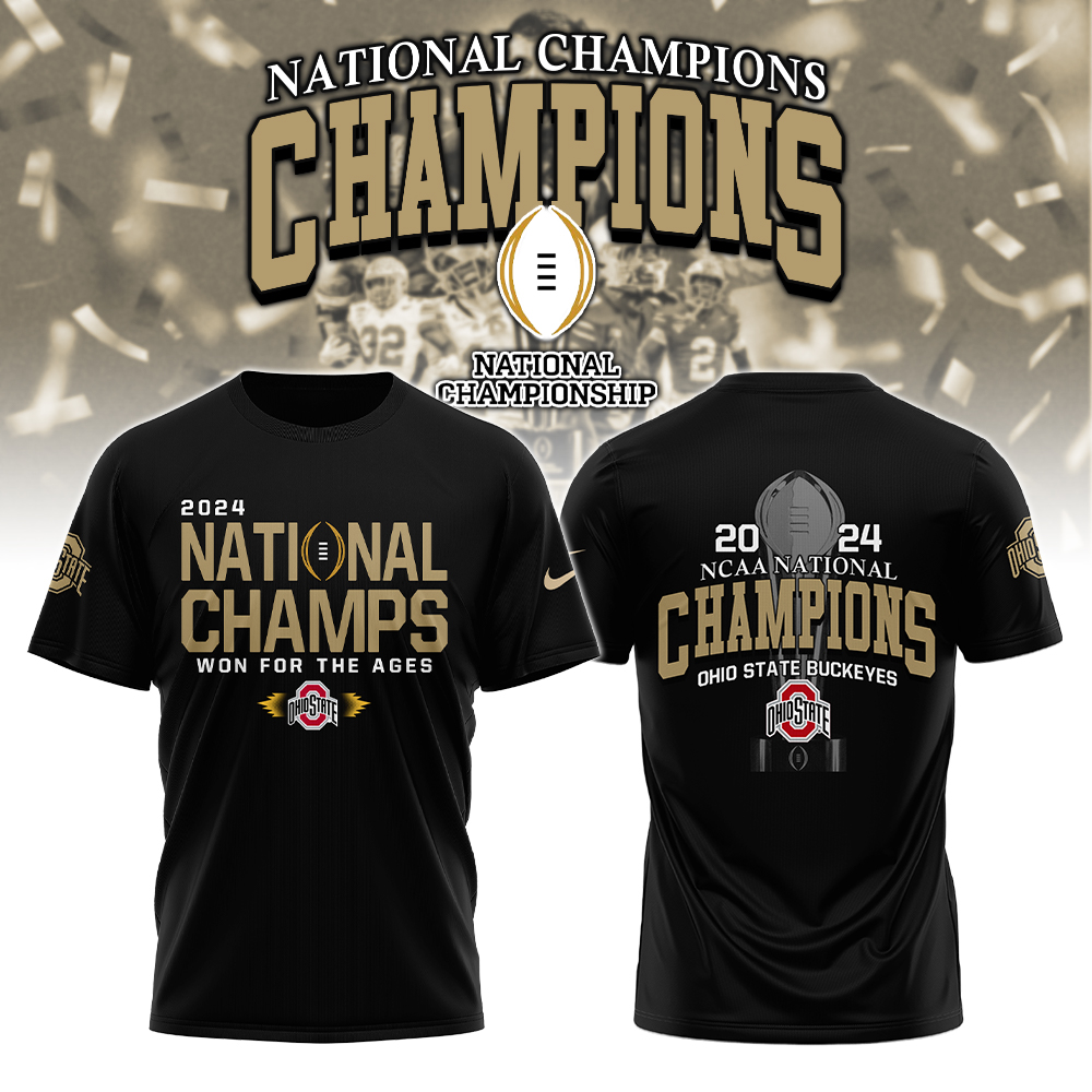 Ohio State Football National Champions Unisex TShirt V1