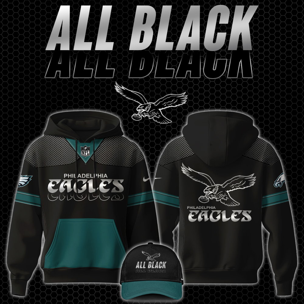 Philadelphia Eagles Carbon Black Fashion Game Bomber 2025