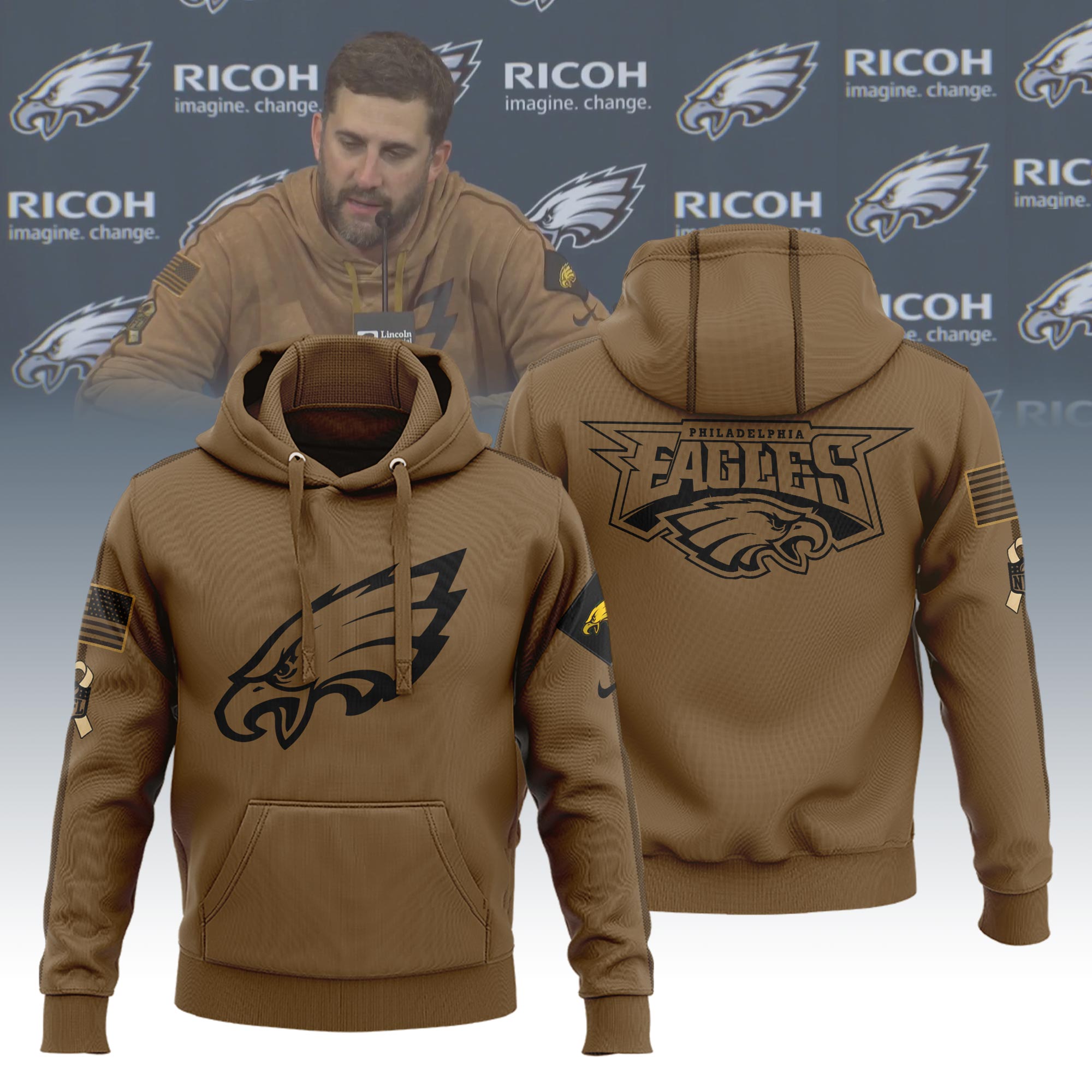 Philadelphia Eagles   Hoodie   01
