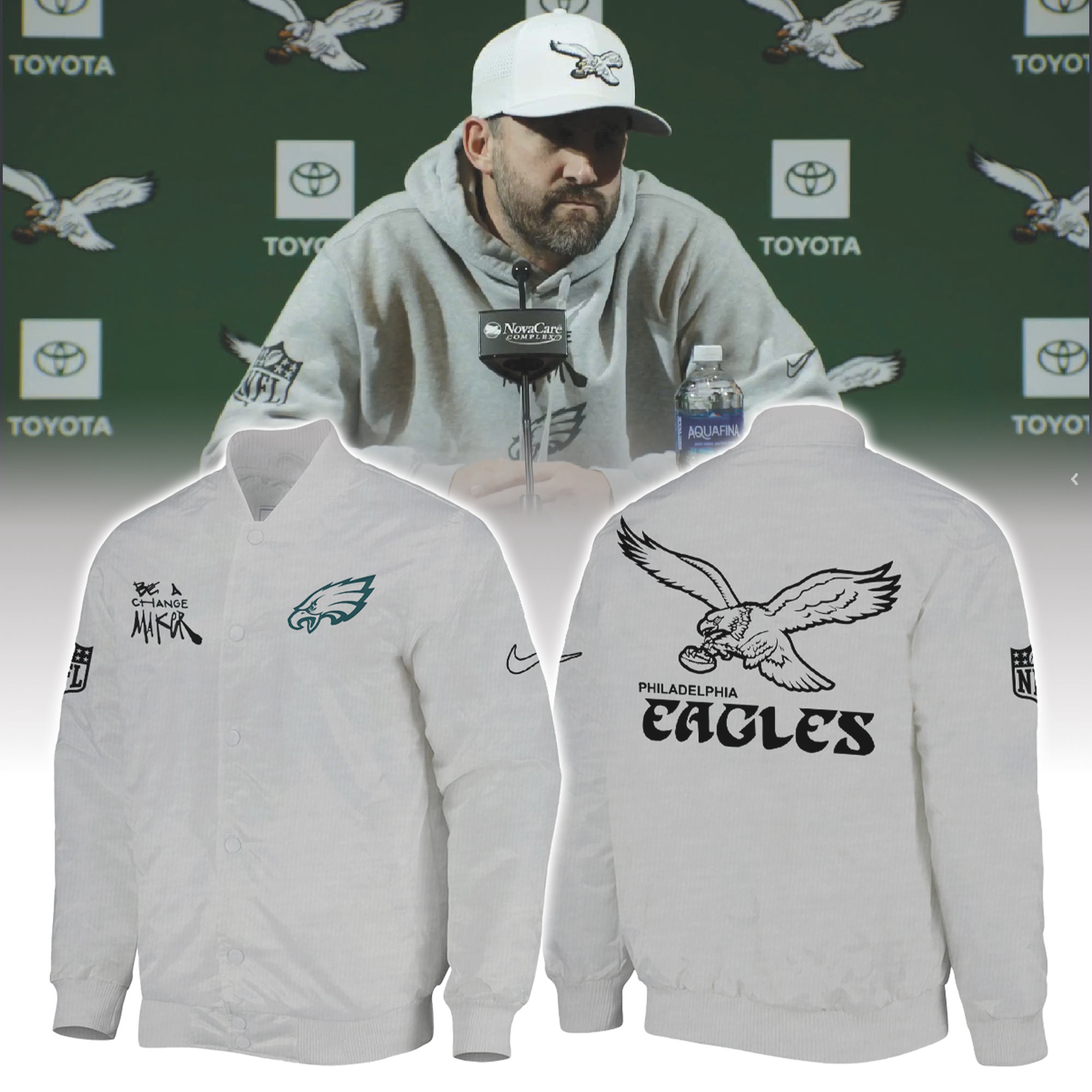 Philadelphia Eagles Inspire Change Changemaker Hoodie #1