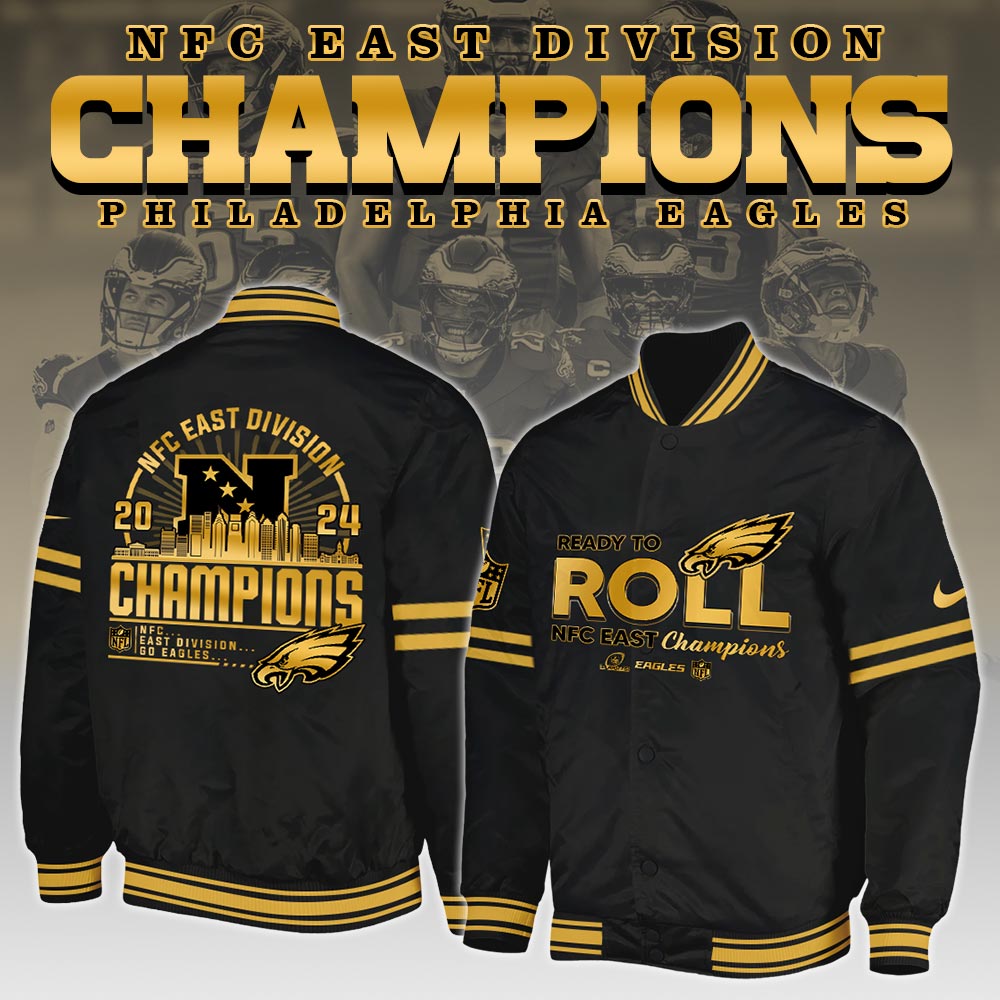 Philadelphia Eagles NFC East Division Champions   Bomber 2025 v3
