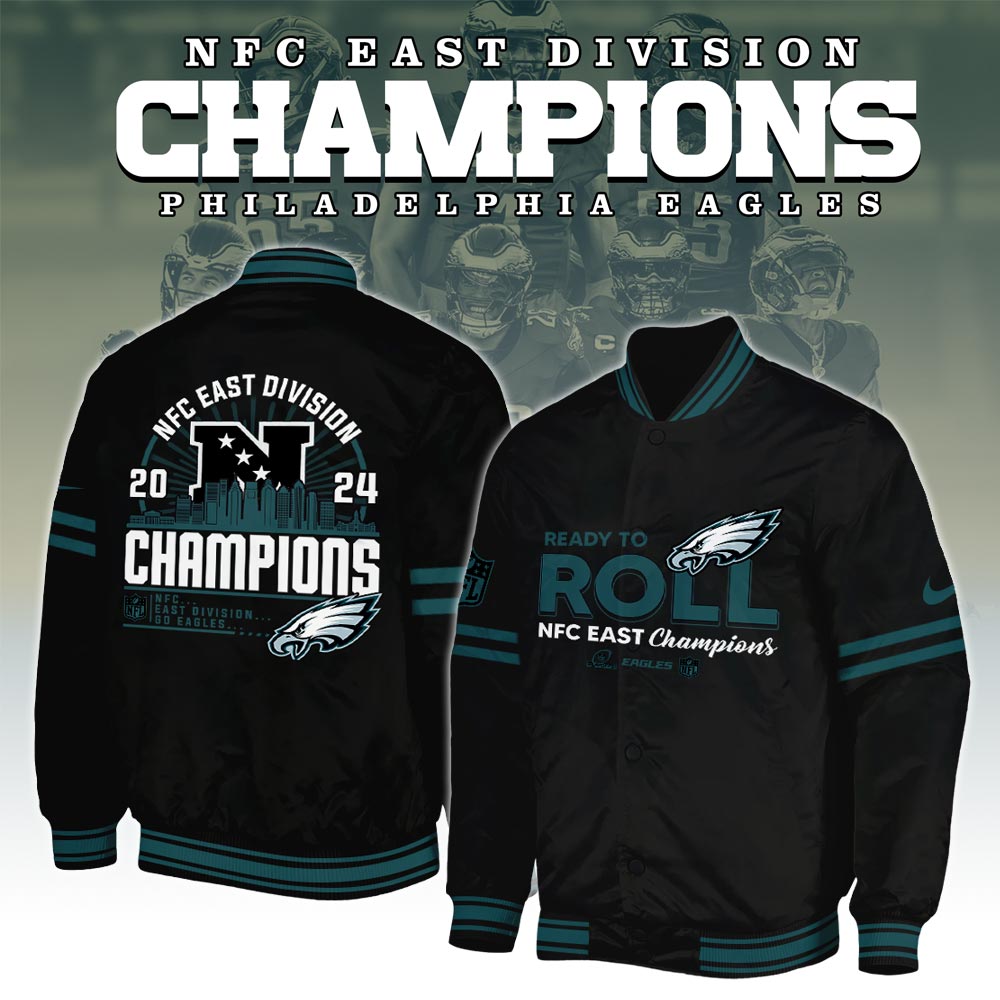 Philadelphia Eagles NFC East Division Champions   Hoodie 2025