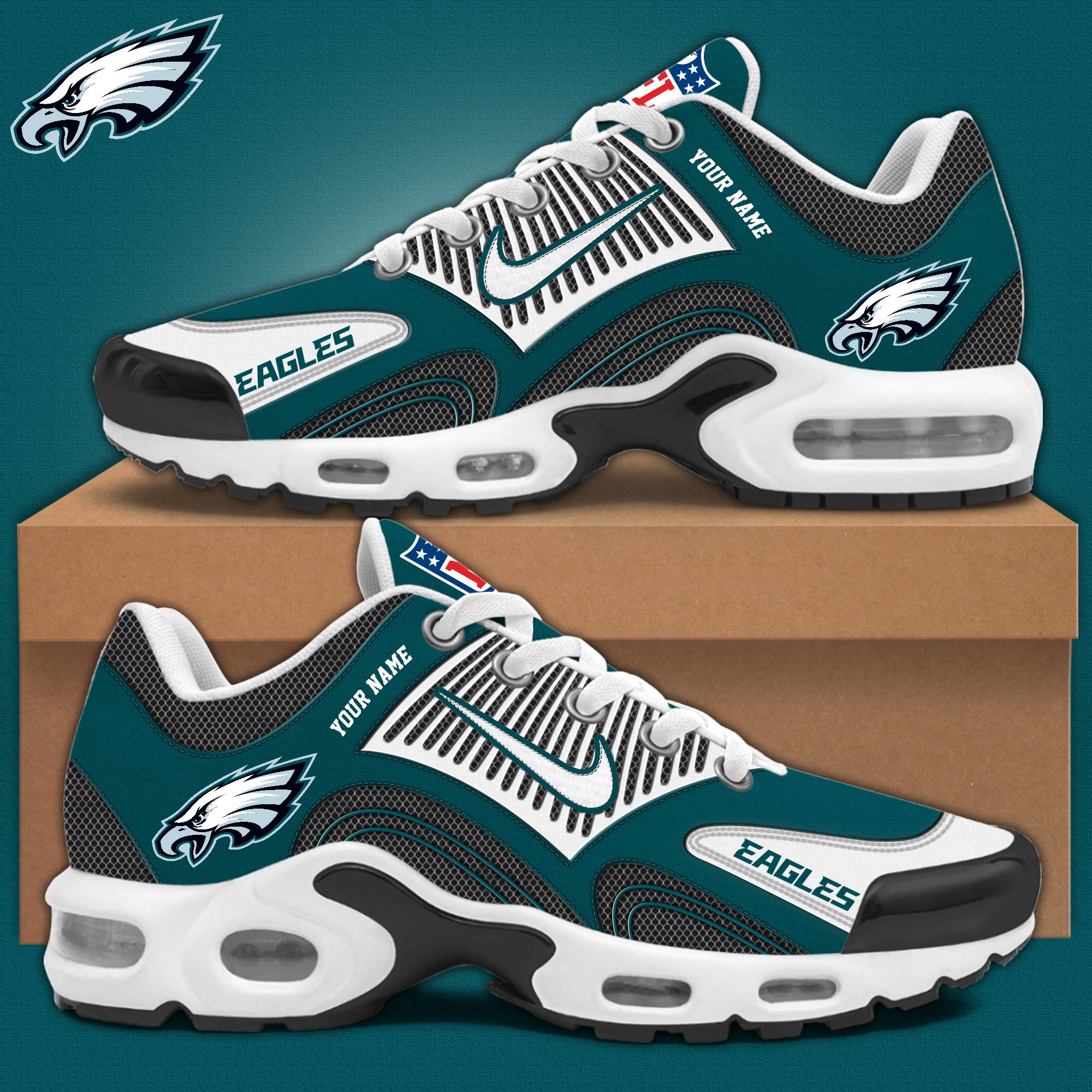 Philadelphia Eagles Personalized Shoes  