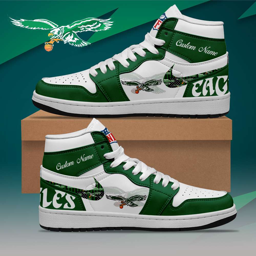 Philadelphia Eagles   Personalized Shoes