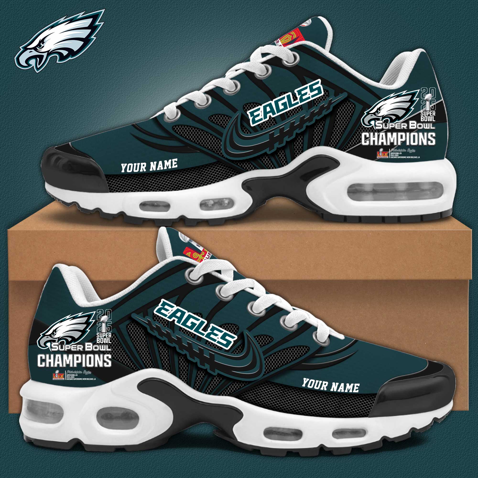 Philadelphia Eagles Super Bowl LIX Champions Sweatshirt