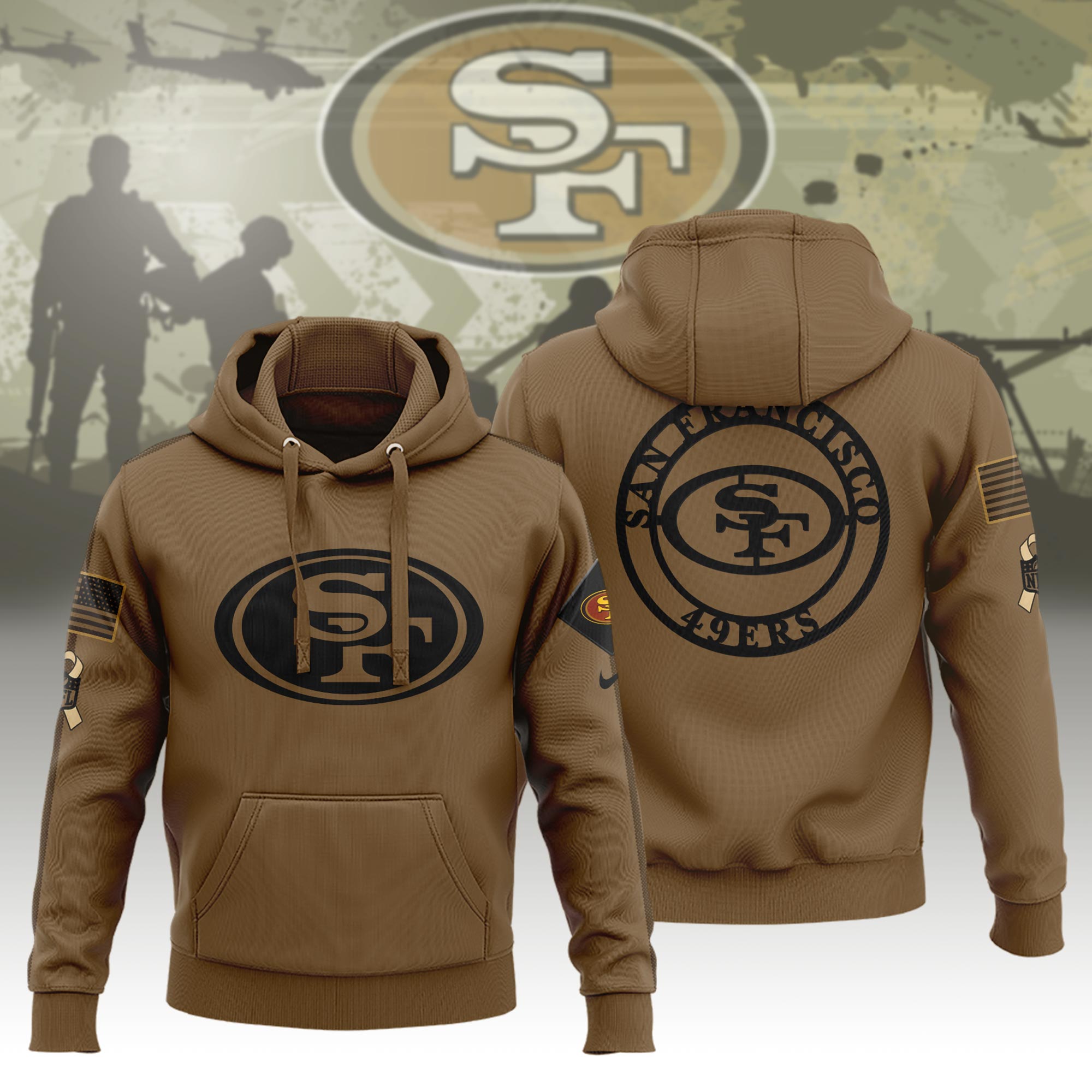 San Francisco 49ers x Fishing   Hoodie  V3