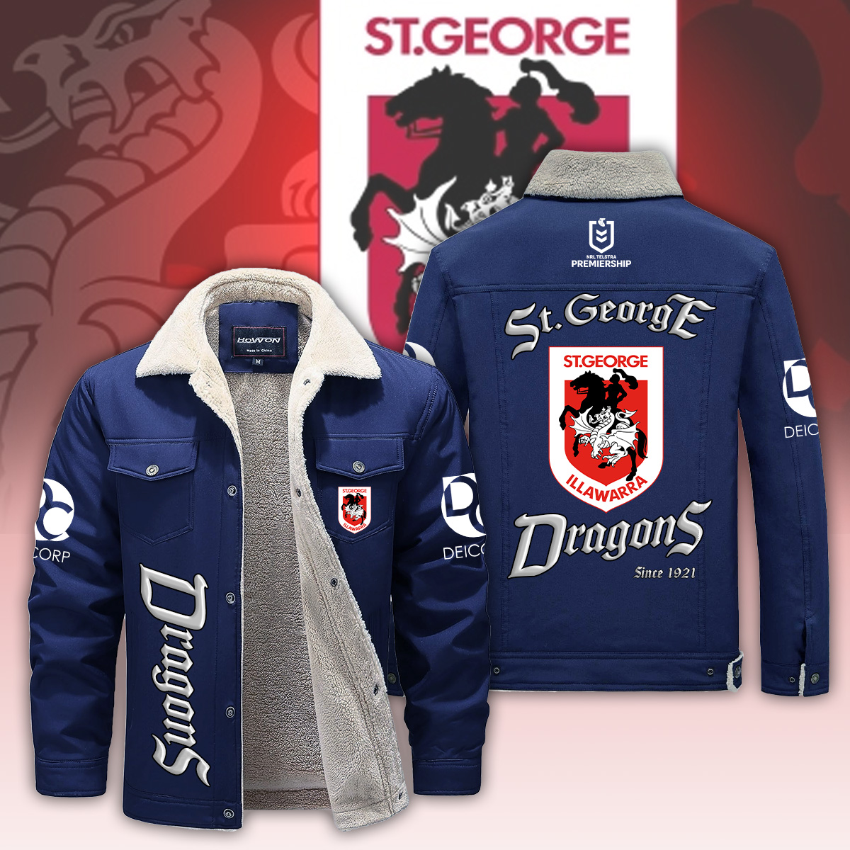 St George Illawarra Dragons Personalized Air Max Plus Sneakers
