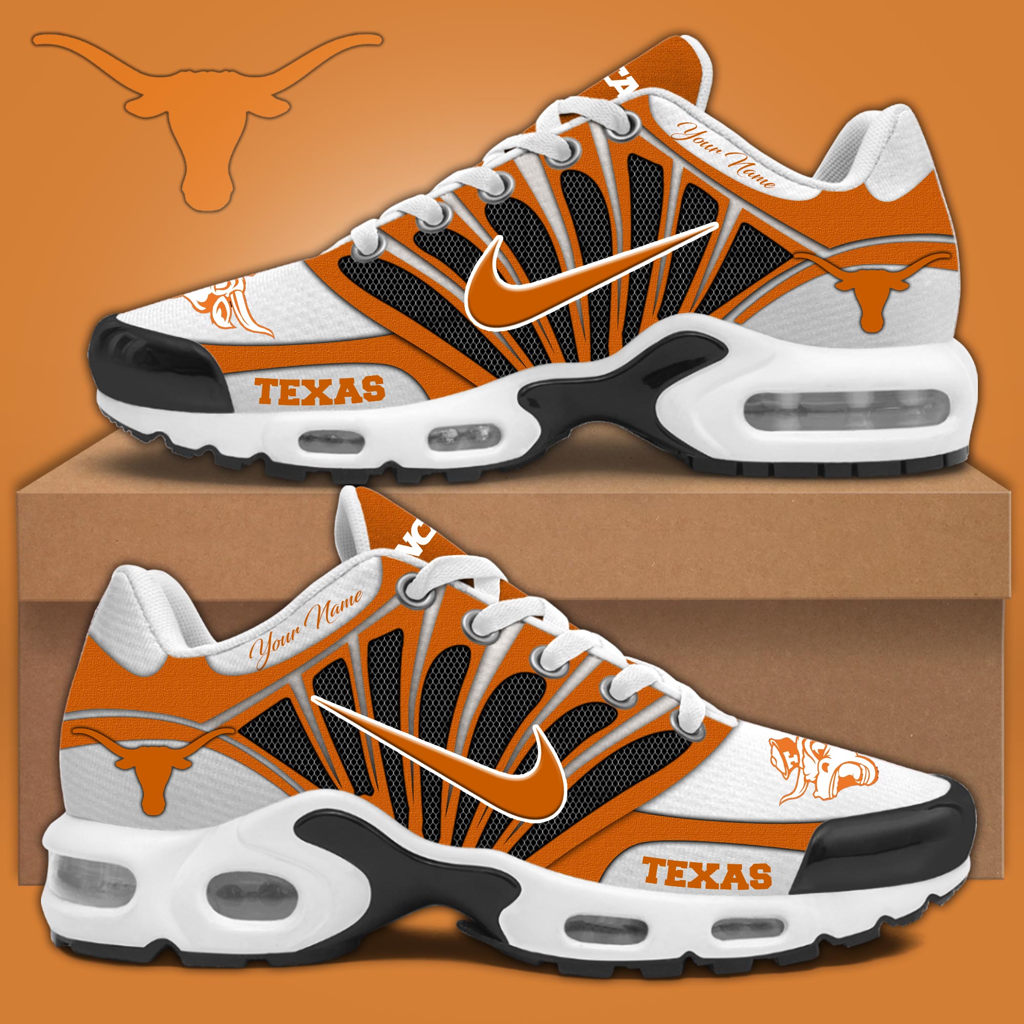 Texas Longhorns  Max Soul Shoes  
